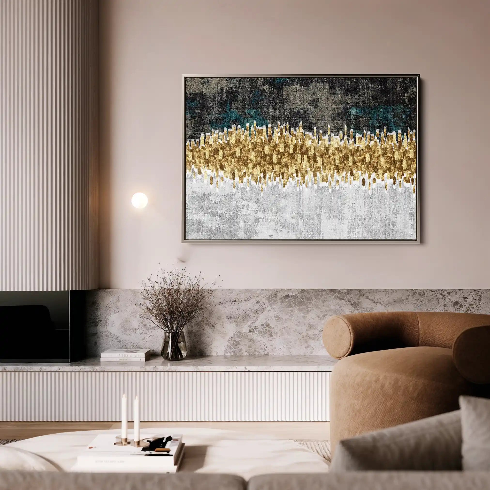 Abstract 147 Canvas Art 60 x 40 cm / Stretched on hidden frame
