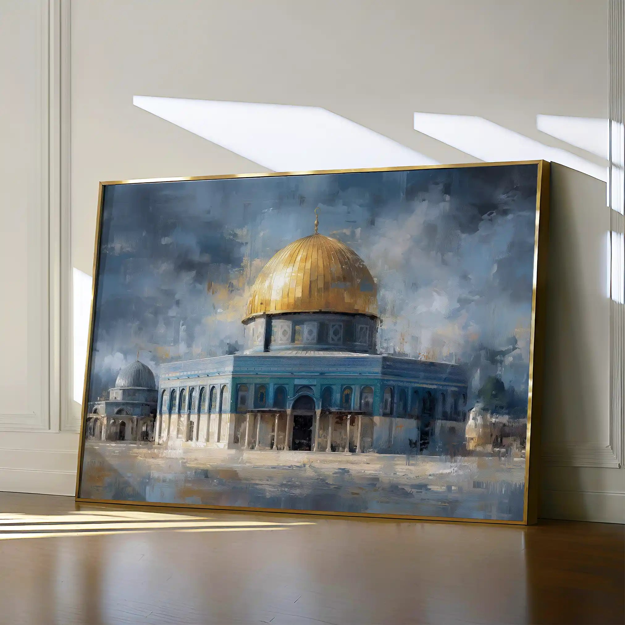 Palestine 147 Canvas Art 60 x 40 cm / Stretched on hidden frame