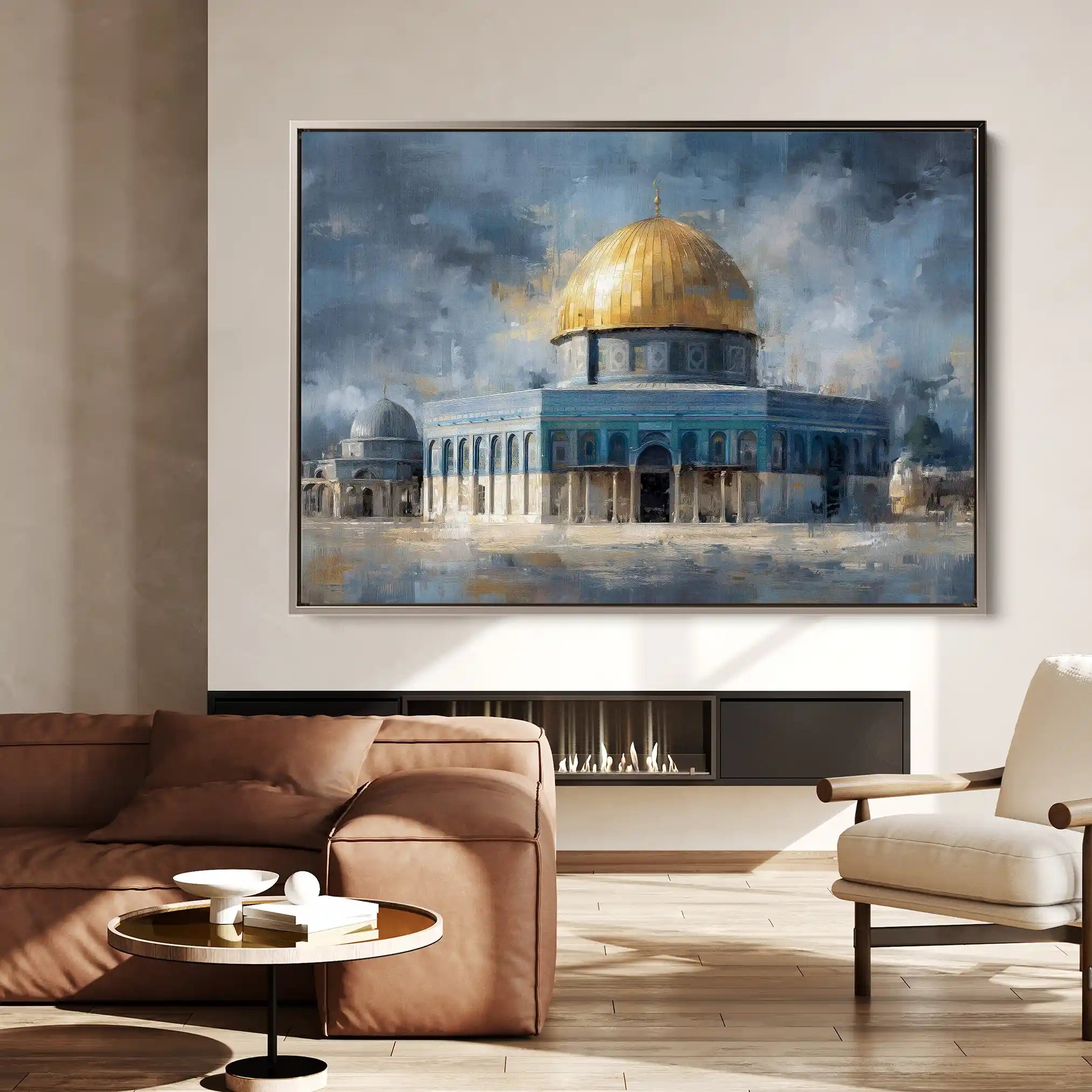 Palestine 147 Canvas Art 60 x 40 cm / Stretched on hidden frame