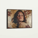 Portrait 147 Canvas Art 90 x 60 cm / Stretched on hidden frame