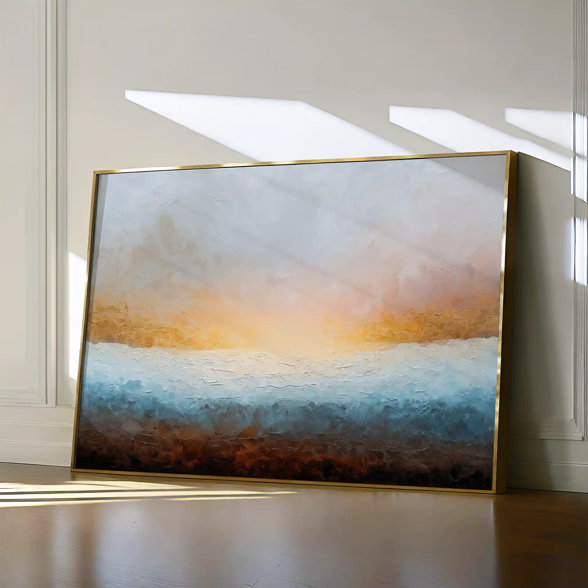 Abstract 1470 Canvas Art 60 x 40 cm / Stretched on hidden frame