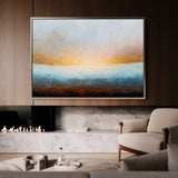 Abstract 1470 Canvas Art 60 x 40 cm / Stretched on hidden frame