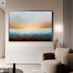 Abstract 1470 Canvas Art 60 x 40 cm / Stretched on hidden frame