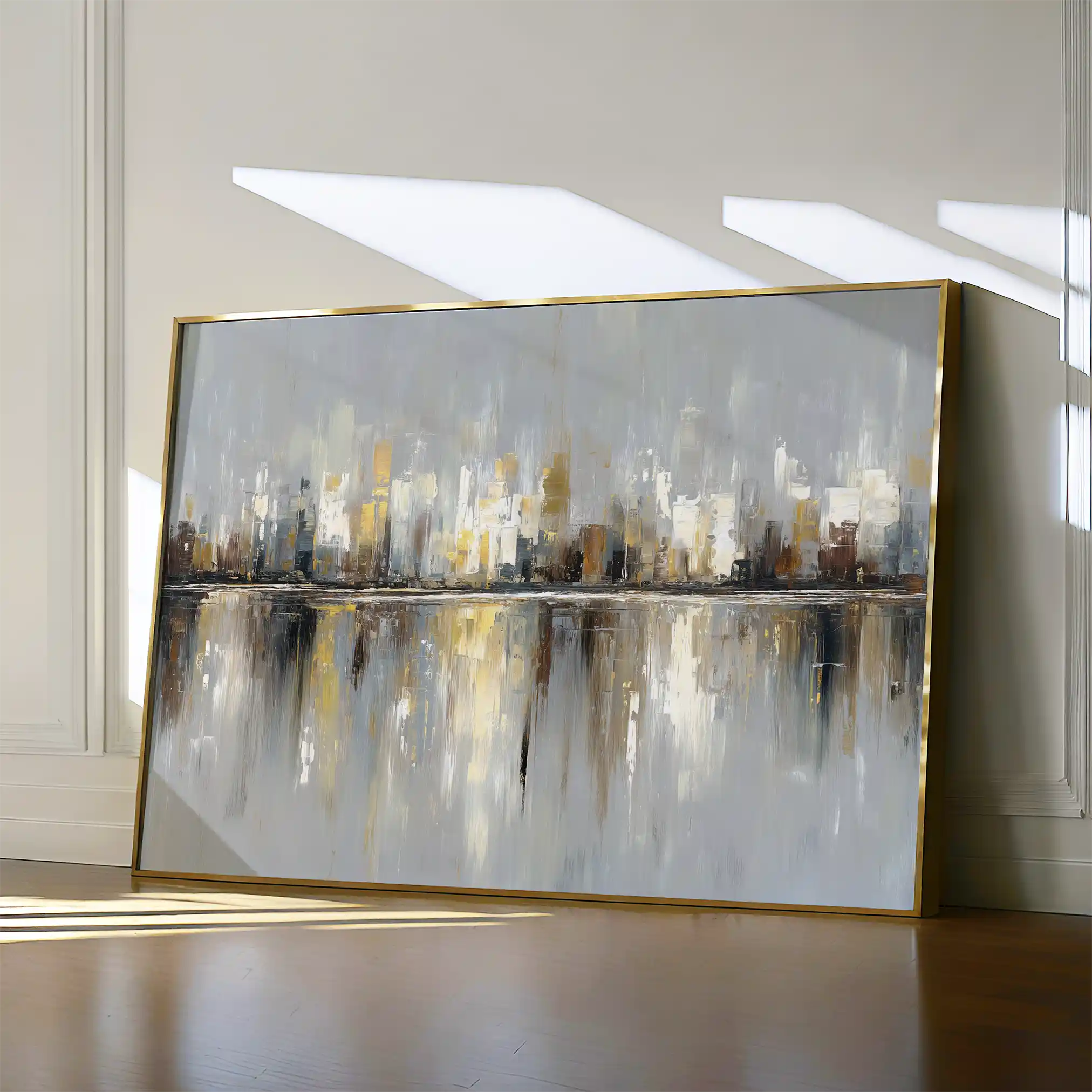 Abstract 1472 Canvas Art 60 x 40 cm / Stretched on hidden frame