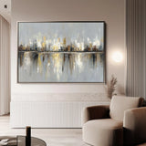Abstract 1472 Canvas Art 60 x 40 cm / Stretched on hidden frame