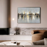 Abstract 1472 Canvas Art 60 x 40 cm / Stretched on hidden frame