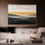 Abstract 1473 Canvas Art 60 x 40 cm / Stretched on hidden frame