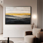 Abstract 1473 Canvas Art 60 x 40 cm / Stretched on hidden frame