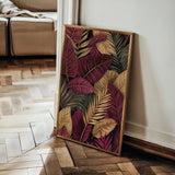 Floral Canvas Wall Art WAD1473-F 90 x 60 cm / Stretched on hidden frame