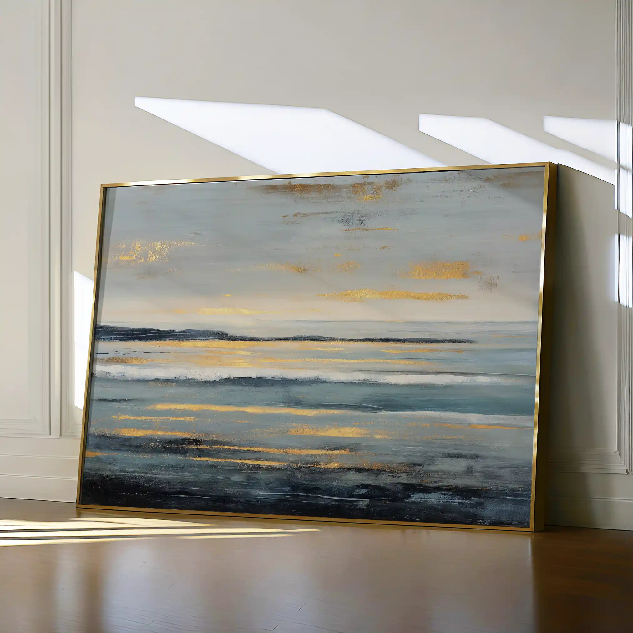 Abstract 1477 Canvas Art 60 x 40 cm / Stretched on hidden frame