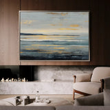 Abstract 1477 Canvas Art 60 x 40 cm / Stretched on hidden frame