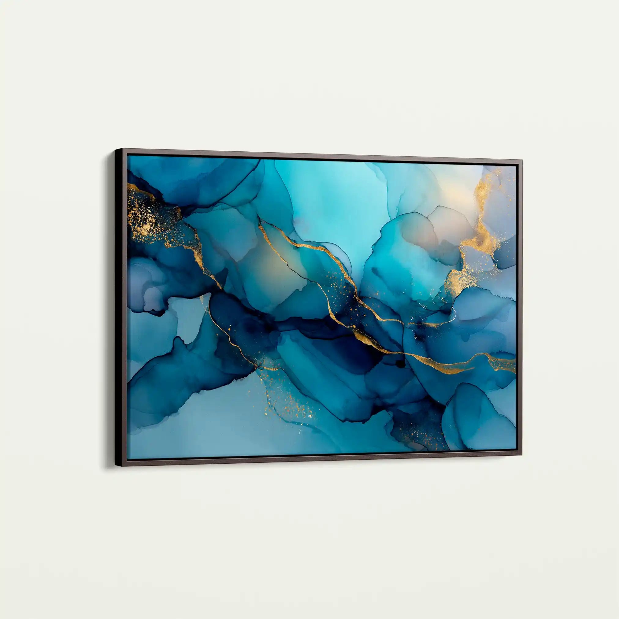 Abstract 1478 Canvas Art 60 x 40 cm / Stretched on hidden frame