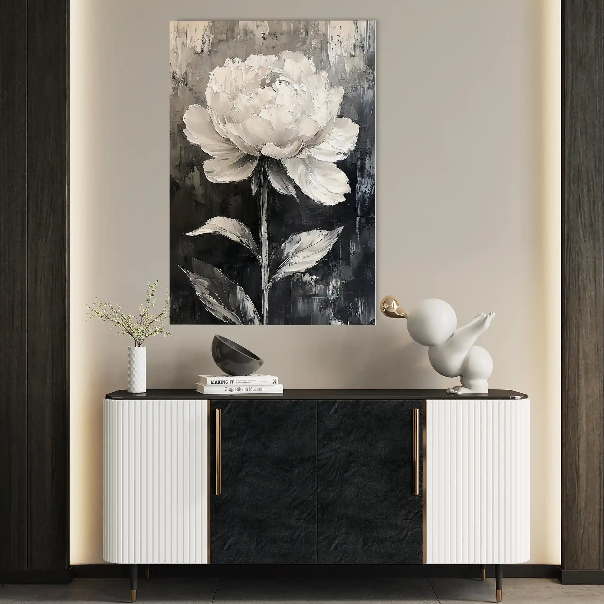 Floral Canvas Wall Art WAD1478-F 90 x 60 cm / Stretched on hidden frame