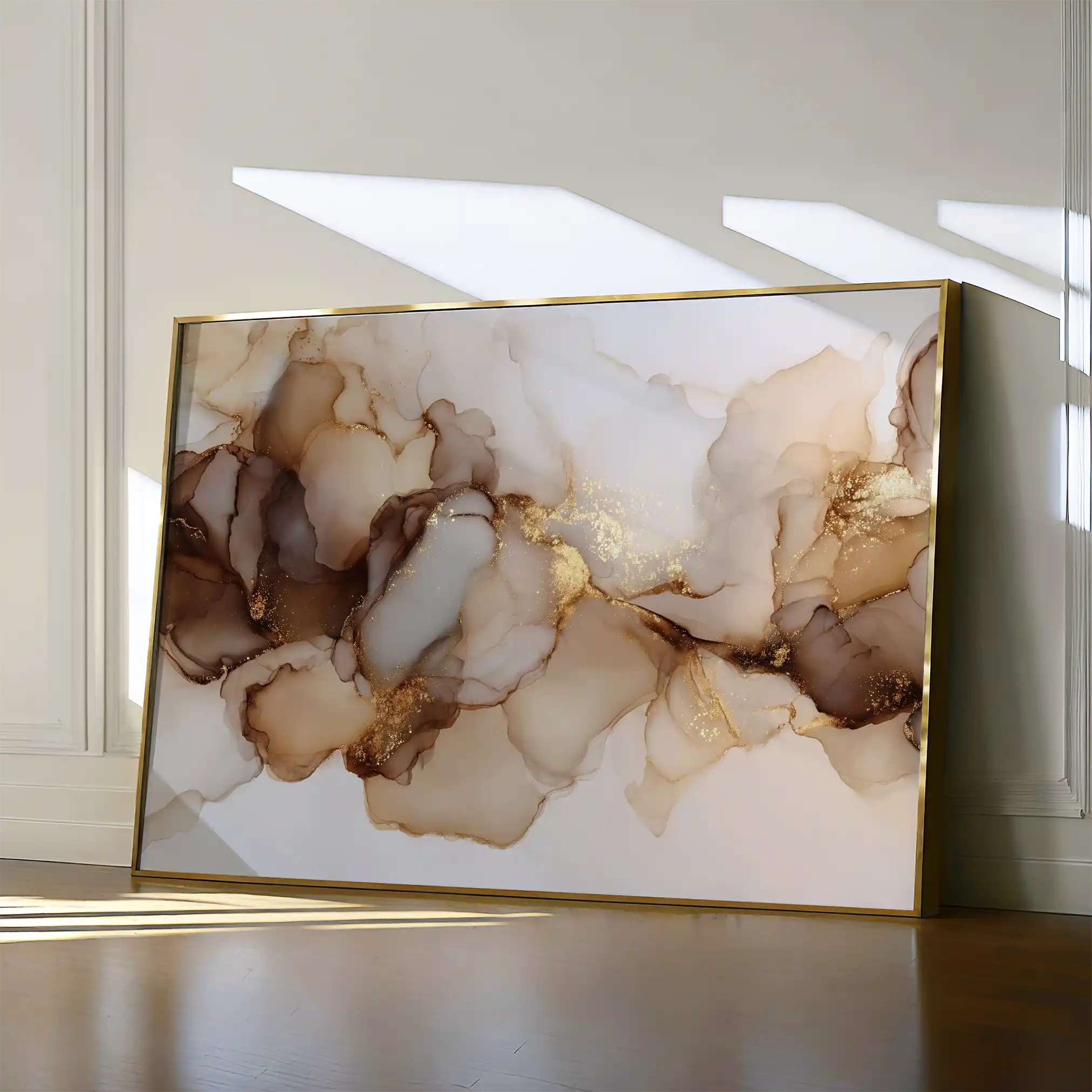 Abstract 1479 Canvas Art 60 x 40 cm / Stretched on hidden frame