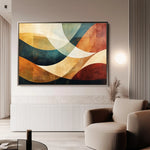 Boho 148 Canvas Art 90 x 60 cm / Stretched on hidden frame