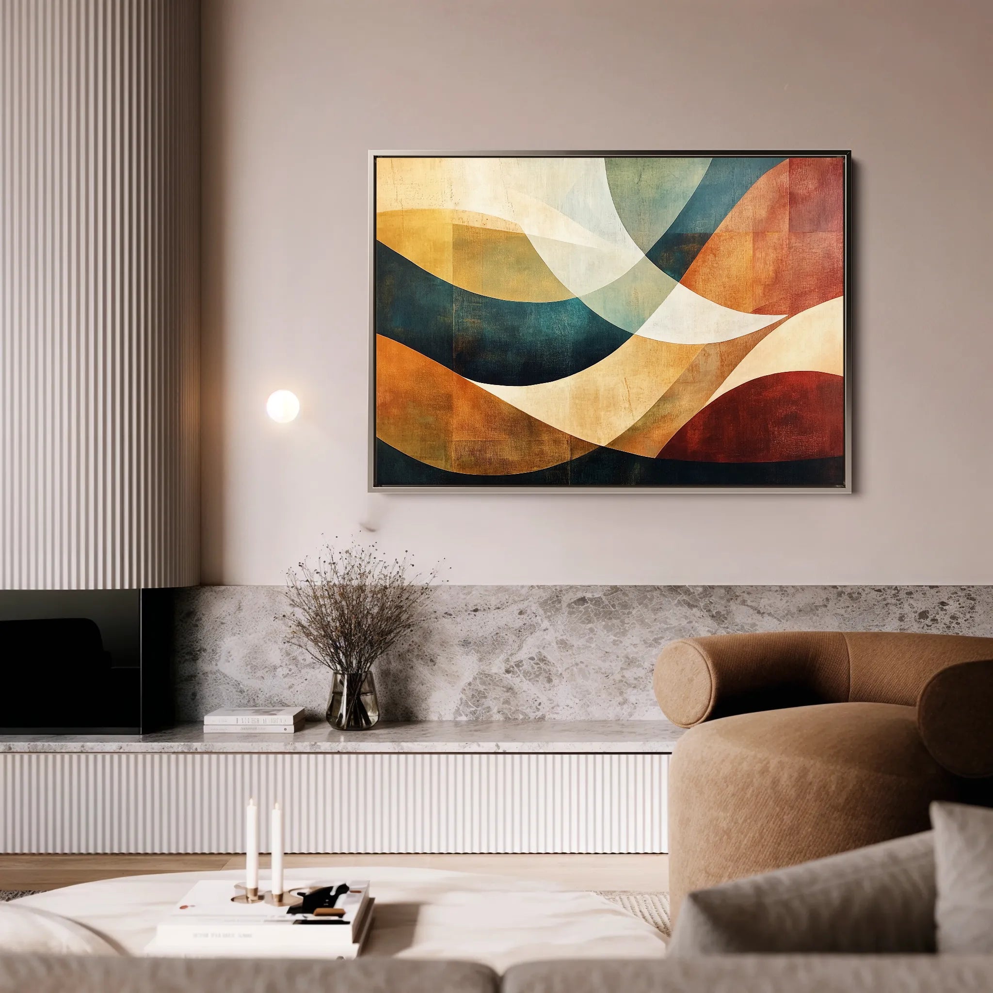 Boho Canvas Wall Art WAD148-BH 90 x 60 cm / Stretched on hidden frame