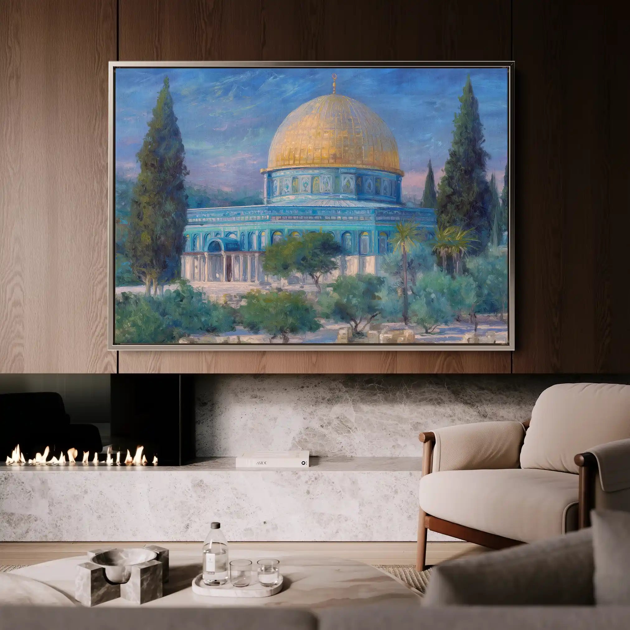 Palestine 148 Canvas Art 60 x 40 cm / Stretched on hidden frame
