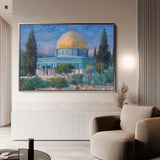 Palestine 148 Canvas Art 60 x 40 cm / Stretched on hidden frame
