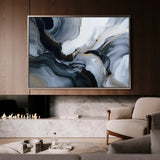 Abstract 1482 Canvas Art 60 x 40 cm / Stretched on hidden frame
