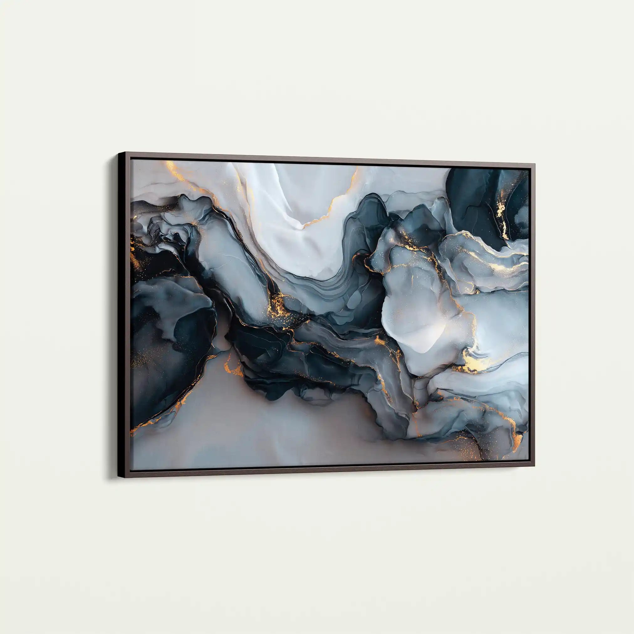 Abstract 1483 Canvas Art 60 x 40 cm / Stretched on hidden frame