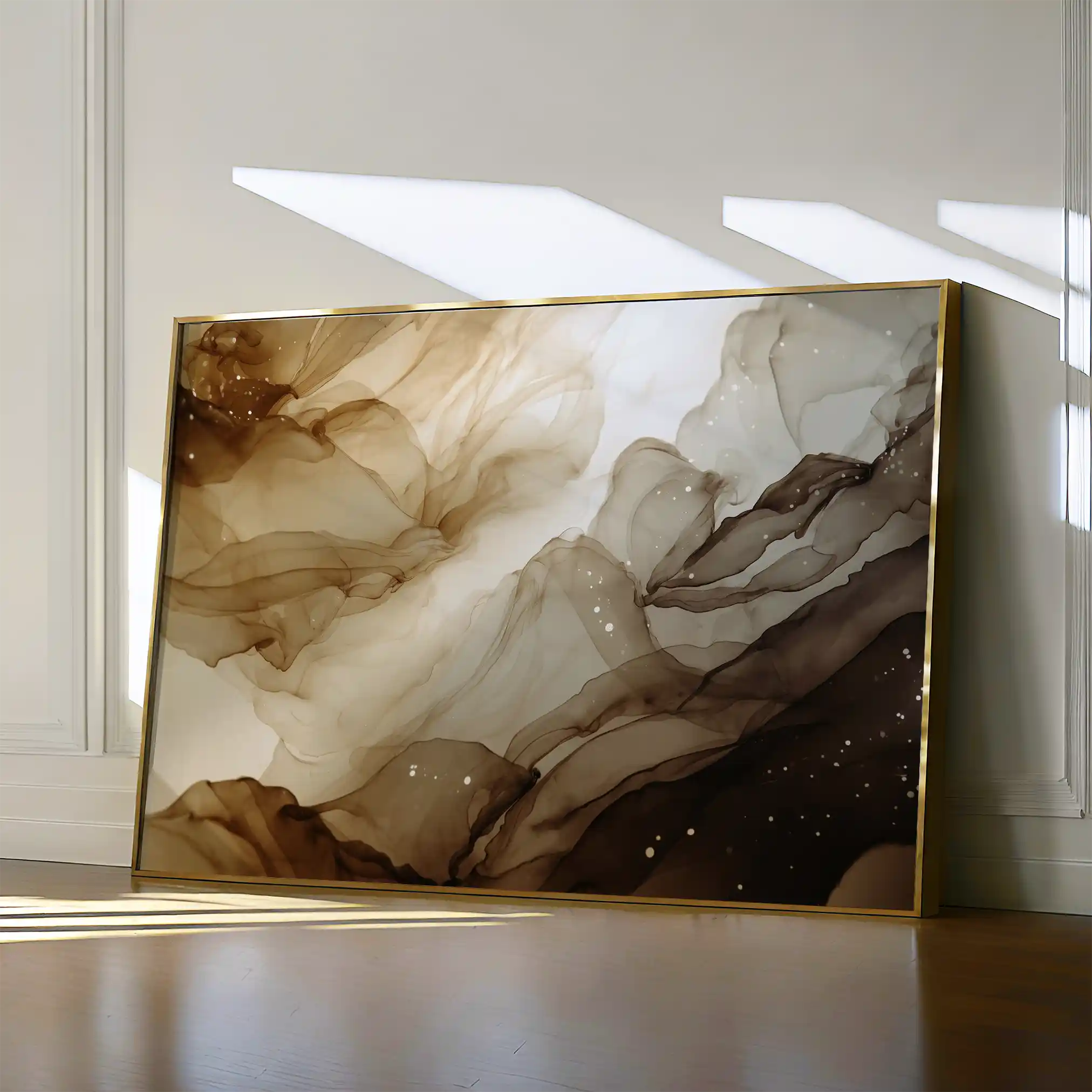 Abstract 1485 Canvas Art 60 x 40 cm / Stretched on hidden frame