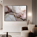 Abstract 1486 Canvas Art 60 x 40 cm / Stretched on hidden frame