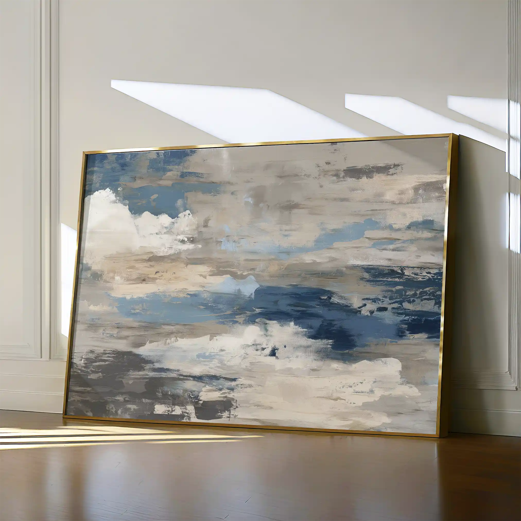 Abstract 1487 Canvas Art 60 x 40 cm / Stretched on hidden frame