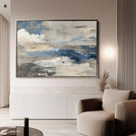 Abstract 1487 Canvas Art 60 x 40 cm / Stretched on hidden frame