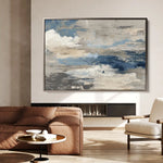Abstract 1487 Canvas Art 60 x 40 cm / Stretched on hidden frame
