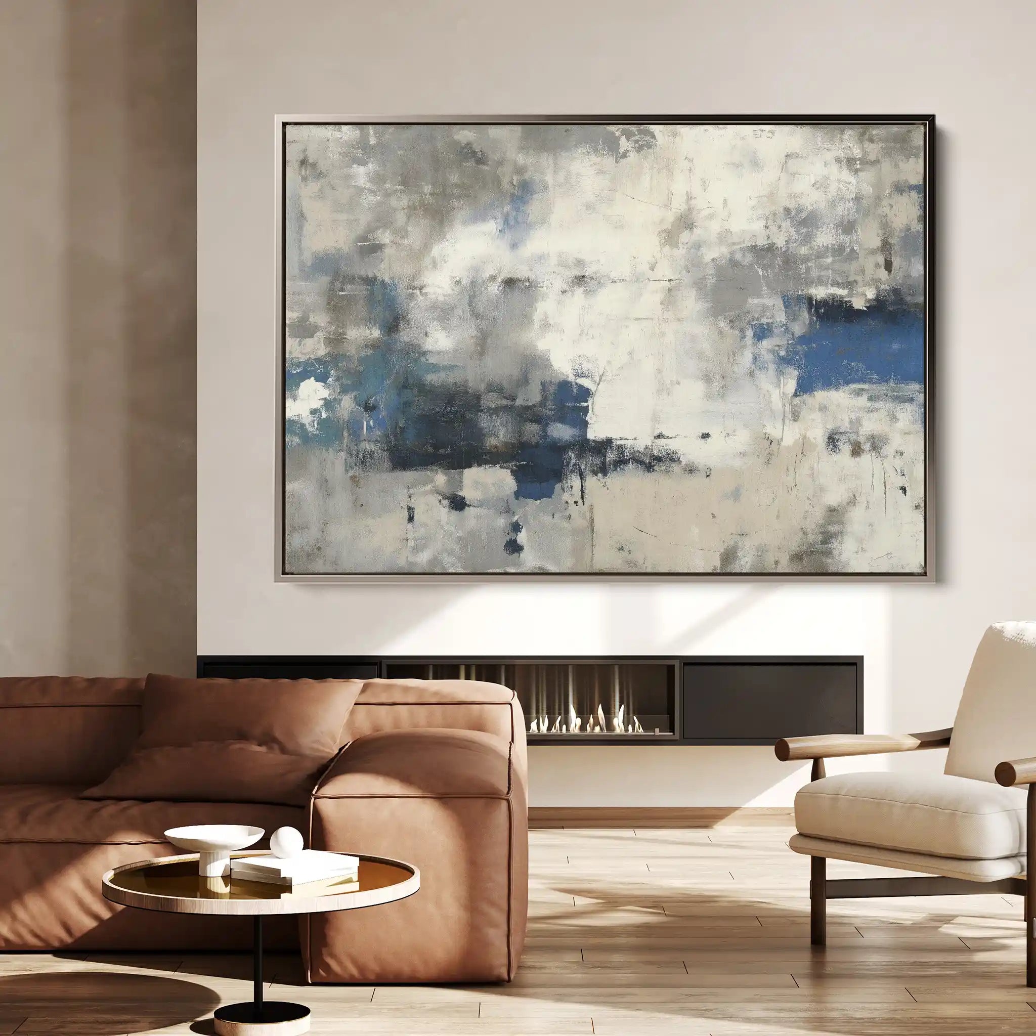 Abstract 1488 Canvas Art 60 x 40 cm / Stretched on hidden frame