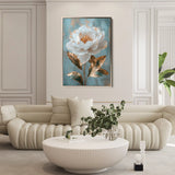 Floral Canvas Wall Art WAD1488-F 90 x 60 cm / Stretched on hidden frame