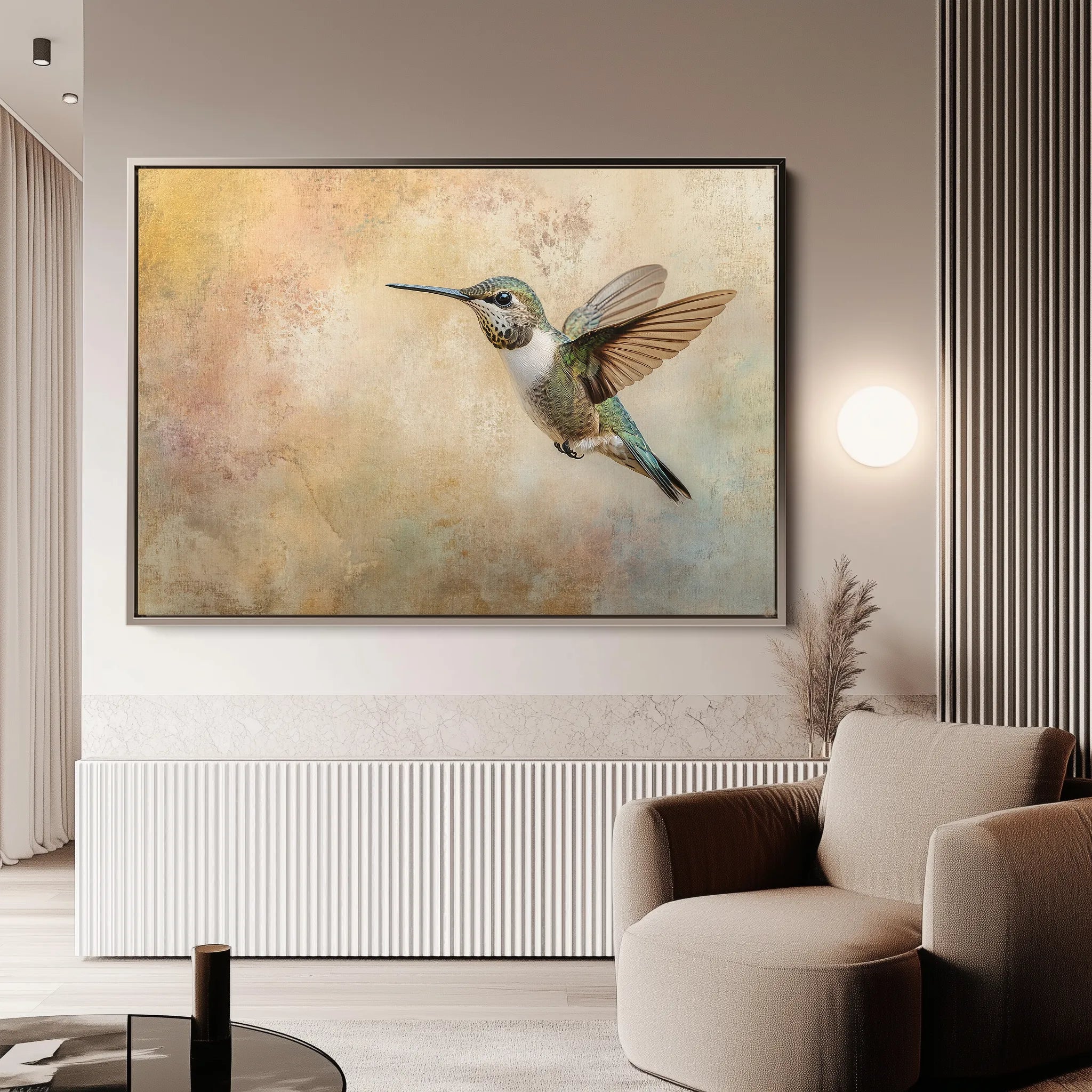 Animals Canvas Wall Art WAD149-AN 90 x 60 cm / Stretched on hidden frame