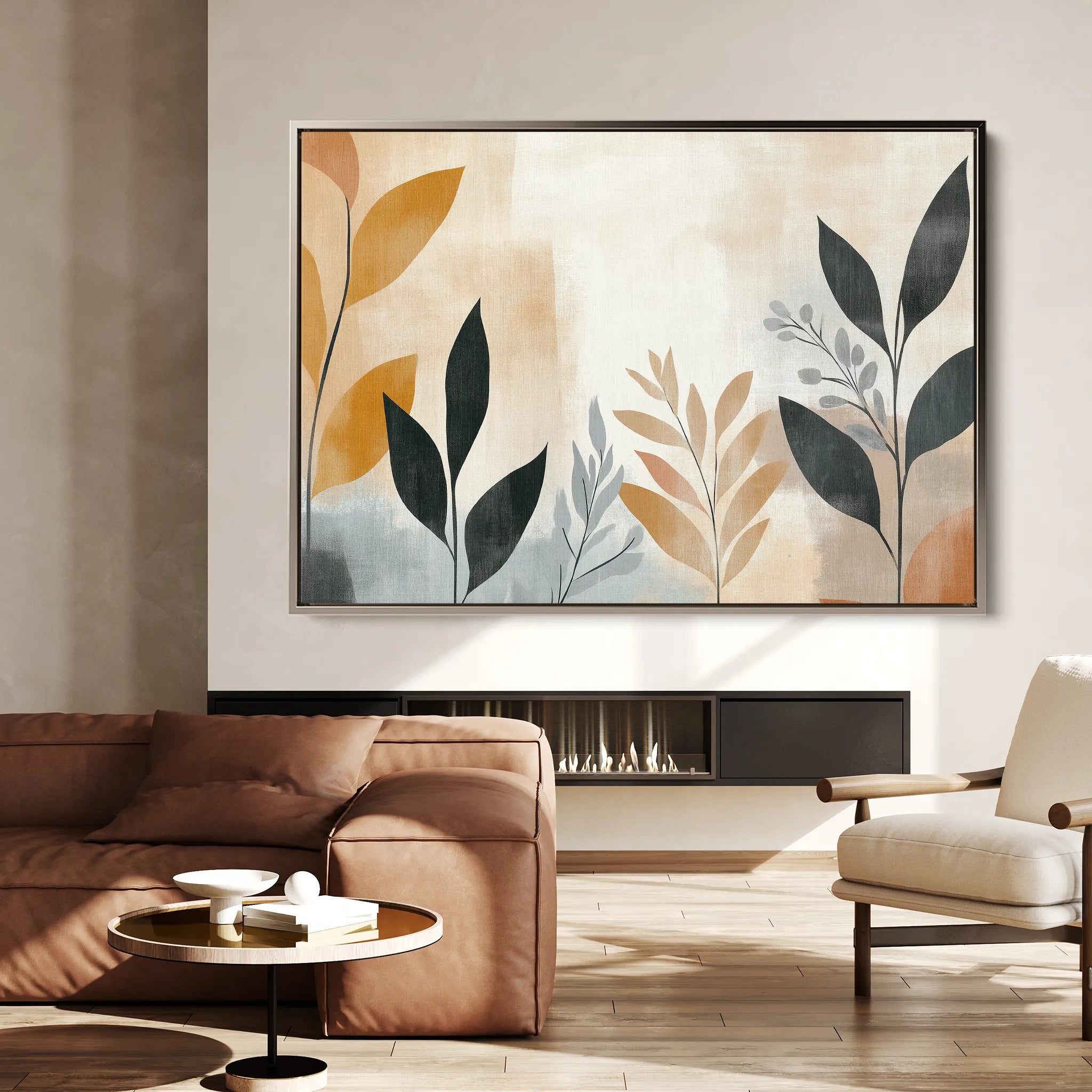 Boho Canvas Wall Art WAD149-BH 90 x 60 cm / Stretched on hidden frame