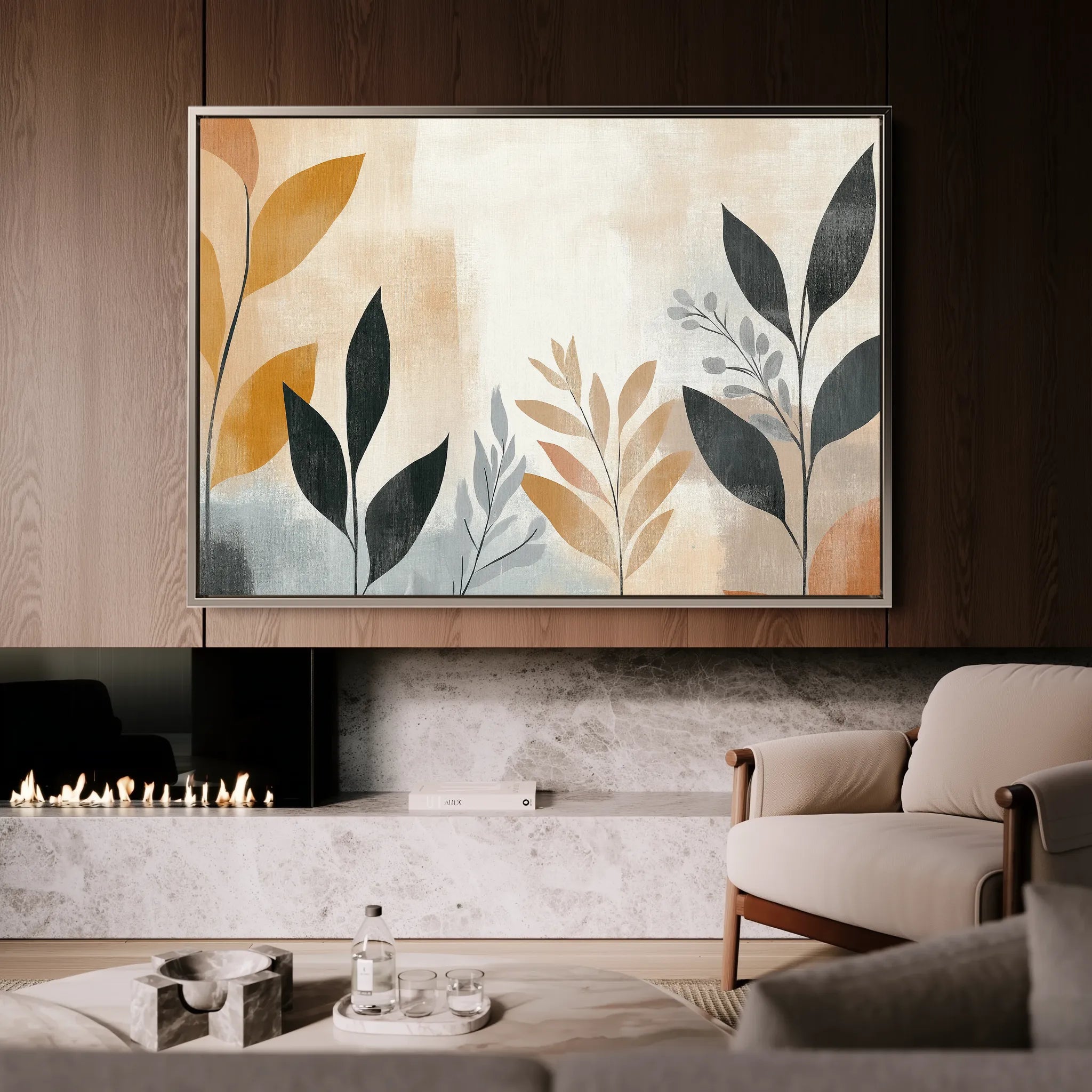 Boho Canvas Wall Art WAD149-BH 90 x 60 cm / Stretched on hidden frame