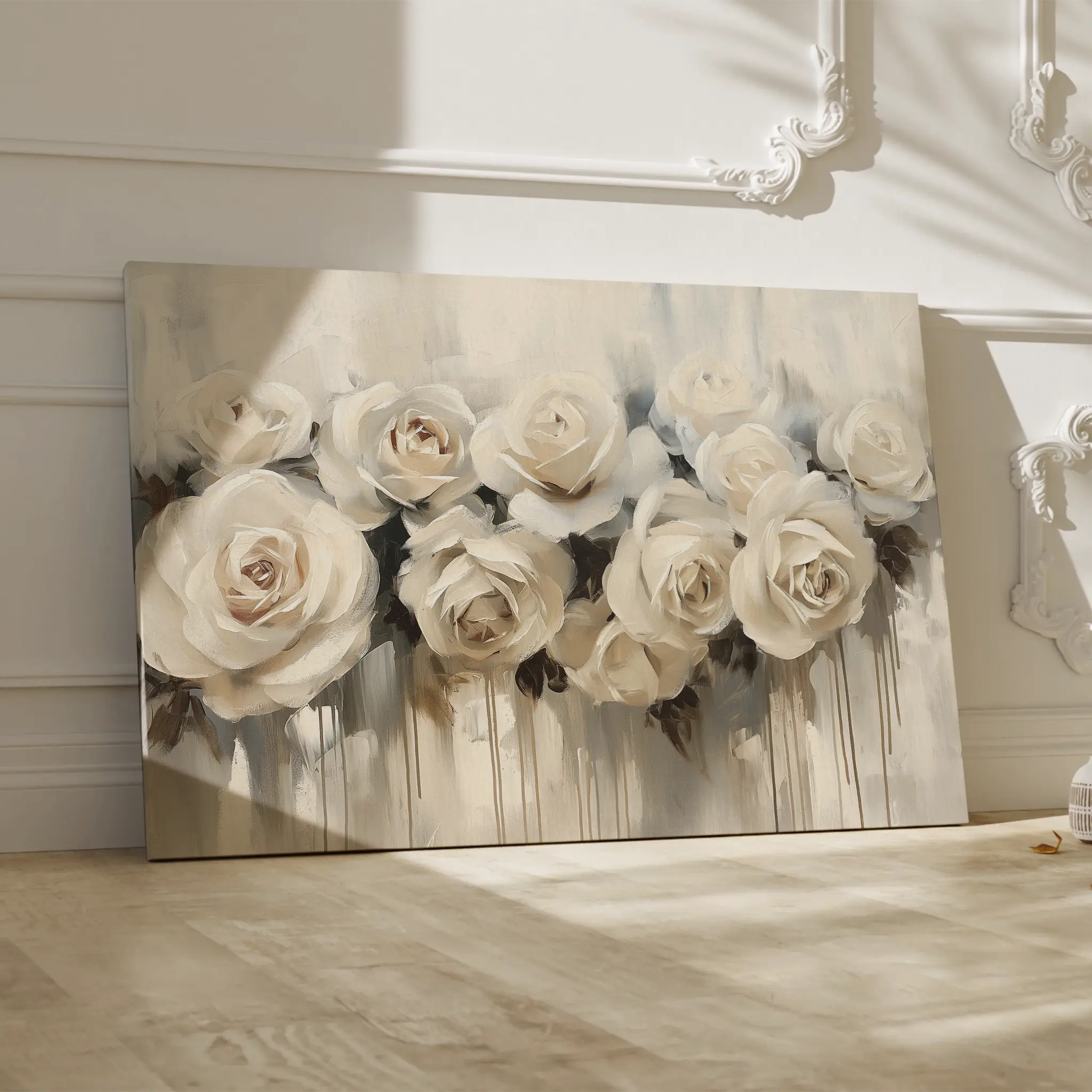 Floral Canvas Wall Art WAD149-F 90 x 60 cm / Stretched on hidden frame