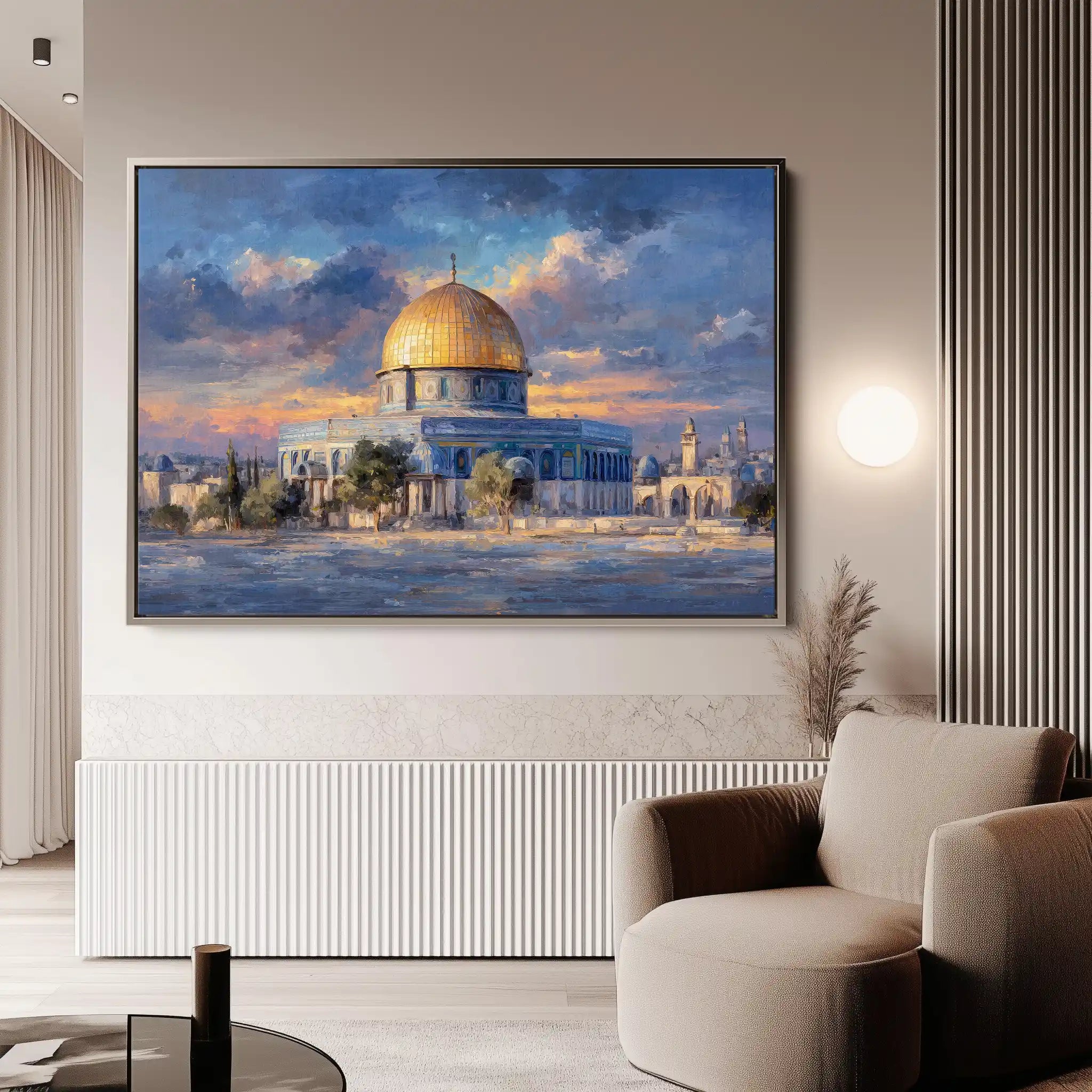 Palestine 149 Canvas Art 60 x 40 cm / Stretched on hidden frame