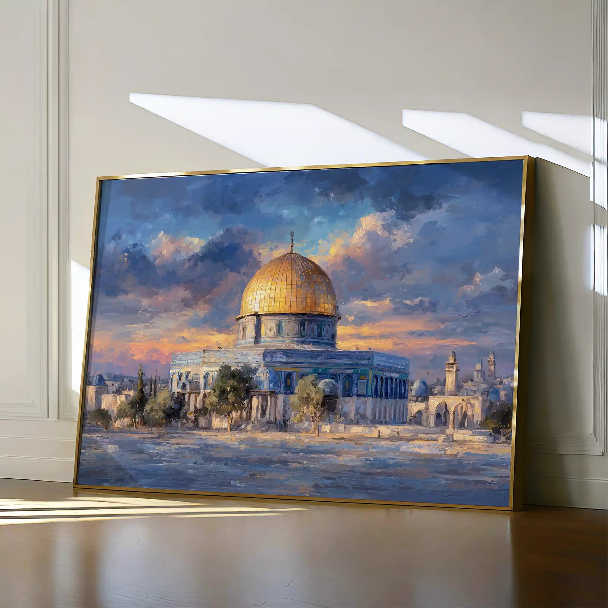 Palestine 149 Canvas Art 60 x 40 cm / Stretched on hidden frame