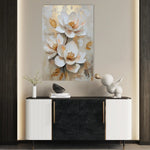 Floral Canvas Wall Art WAD1491-F 90 x 60 cm / Stretched on hidden frame