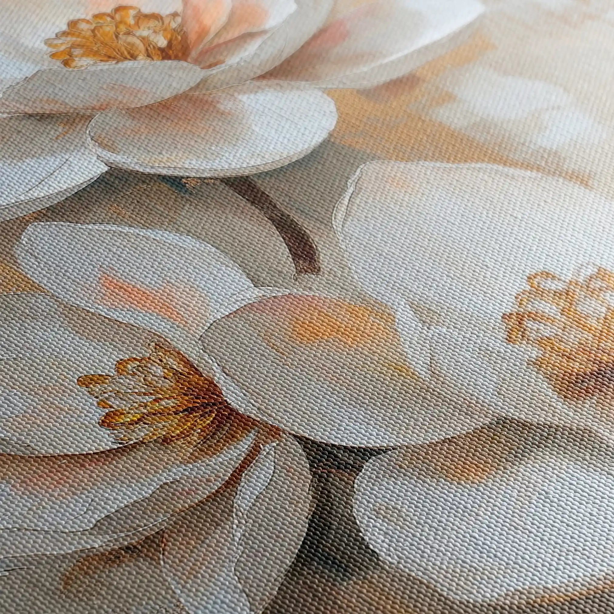 Floral Canvas Wall Art WAD1491-F 90 x 60 cm / Stretched on hidden frame