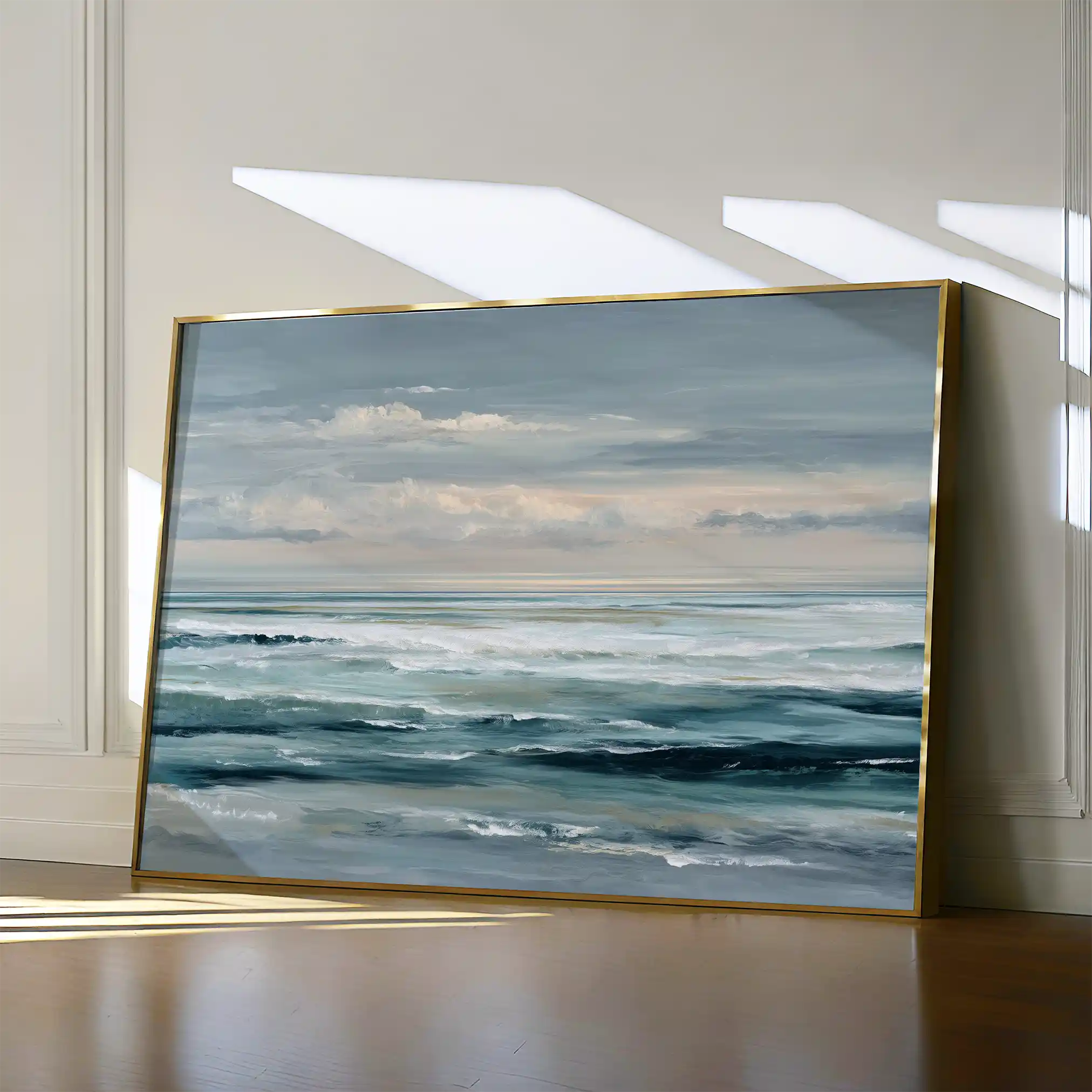 Abstract 1492 Canvas Art 60 x 40 cm / Stretched on hidden frame