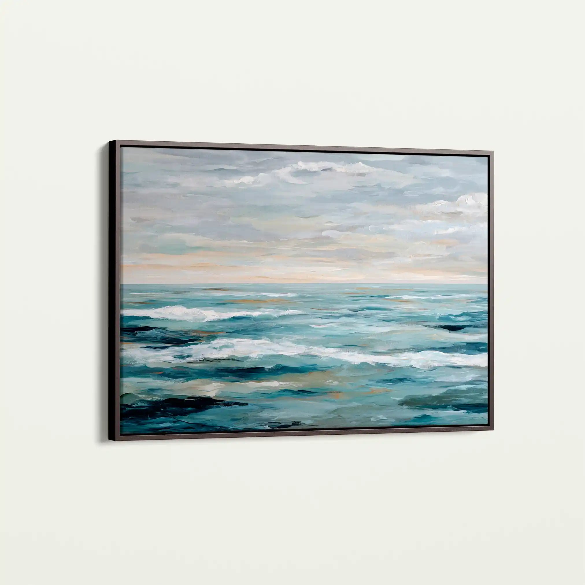Abstract 1493 Canvas Art 60 x 40 cm / Stretched on hidden frame