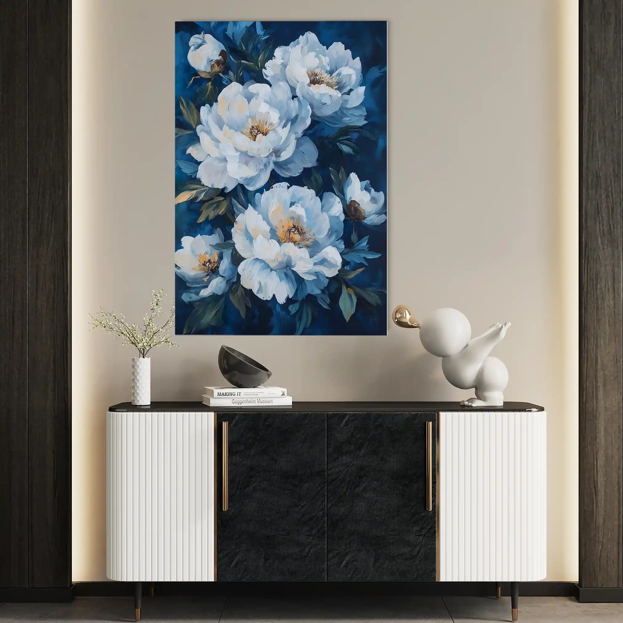 Floral Canvas Wall Art WAD1494-F 90 x 60 cm / Stretched on hidden frame