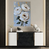 Floral Canvas Wall Art WAD1495-F 90 x 60 cm / Stretched on hidden frame