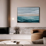 Abstract 1496 Canvas Art 60 x 40 cm / Stretched on hidden frame