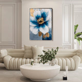 Floral Canvas Wall Art WAD1497-F 90 x 60 cm / Stretched on hidden frame