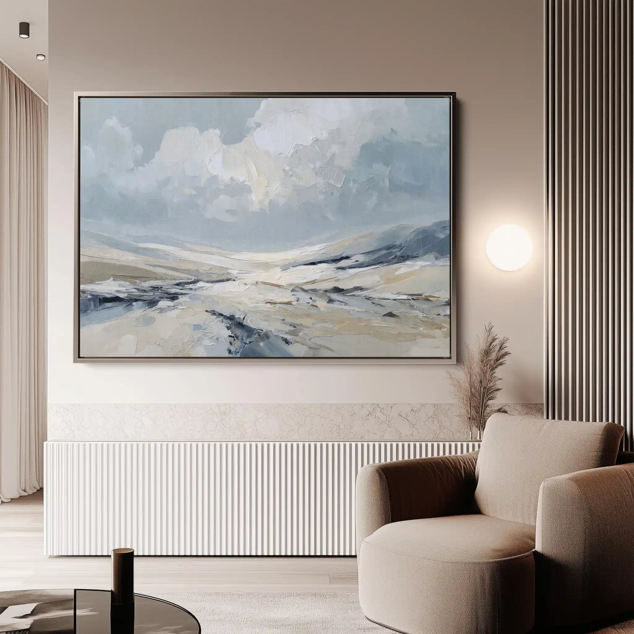 Abstract 1498 Canvas Art 60 x 40 cm / Stretched on hidden frame