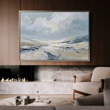 Abstract 1498 Canvas Art 60 x 40 cm / Stretched on hidden frame