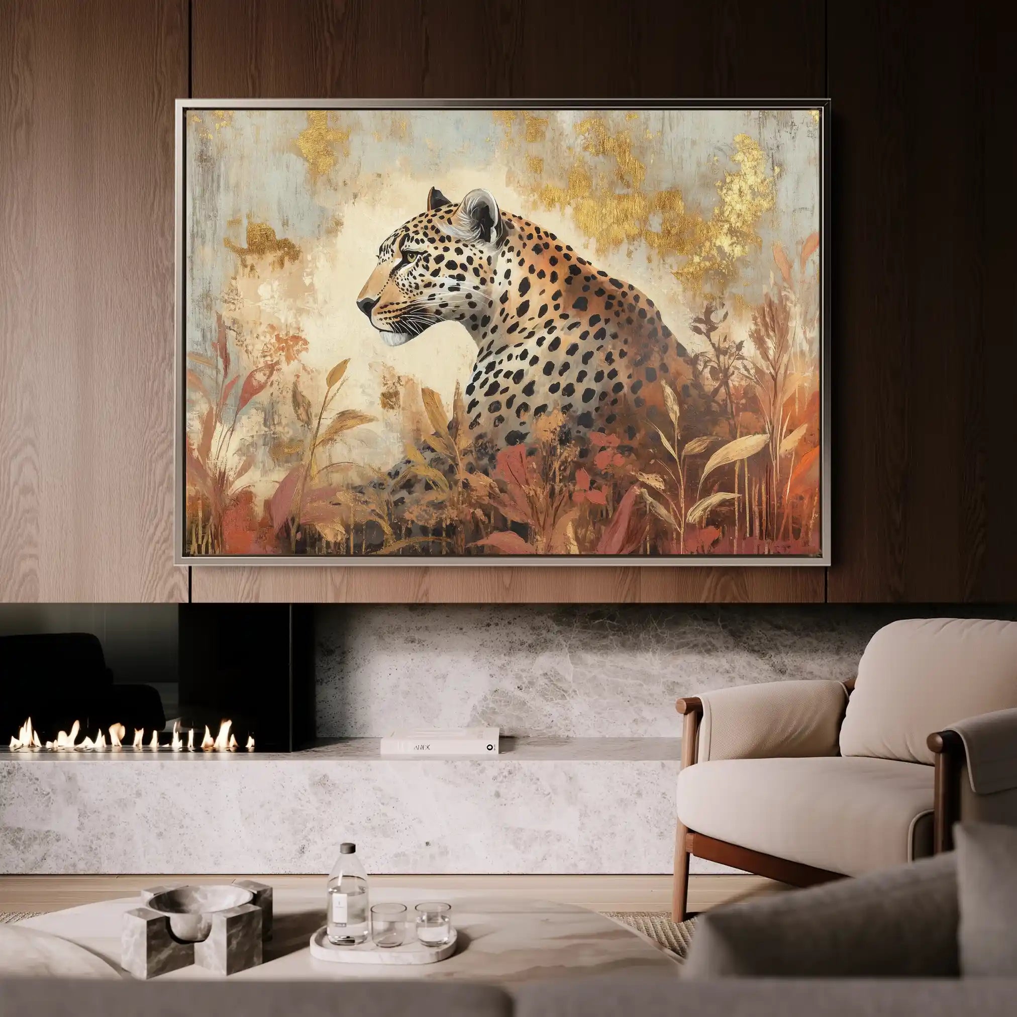 Animals 150 Canvas Art 90 x 60 cm / Stretched on hidden frame