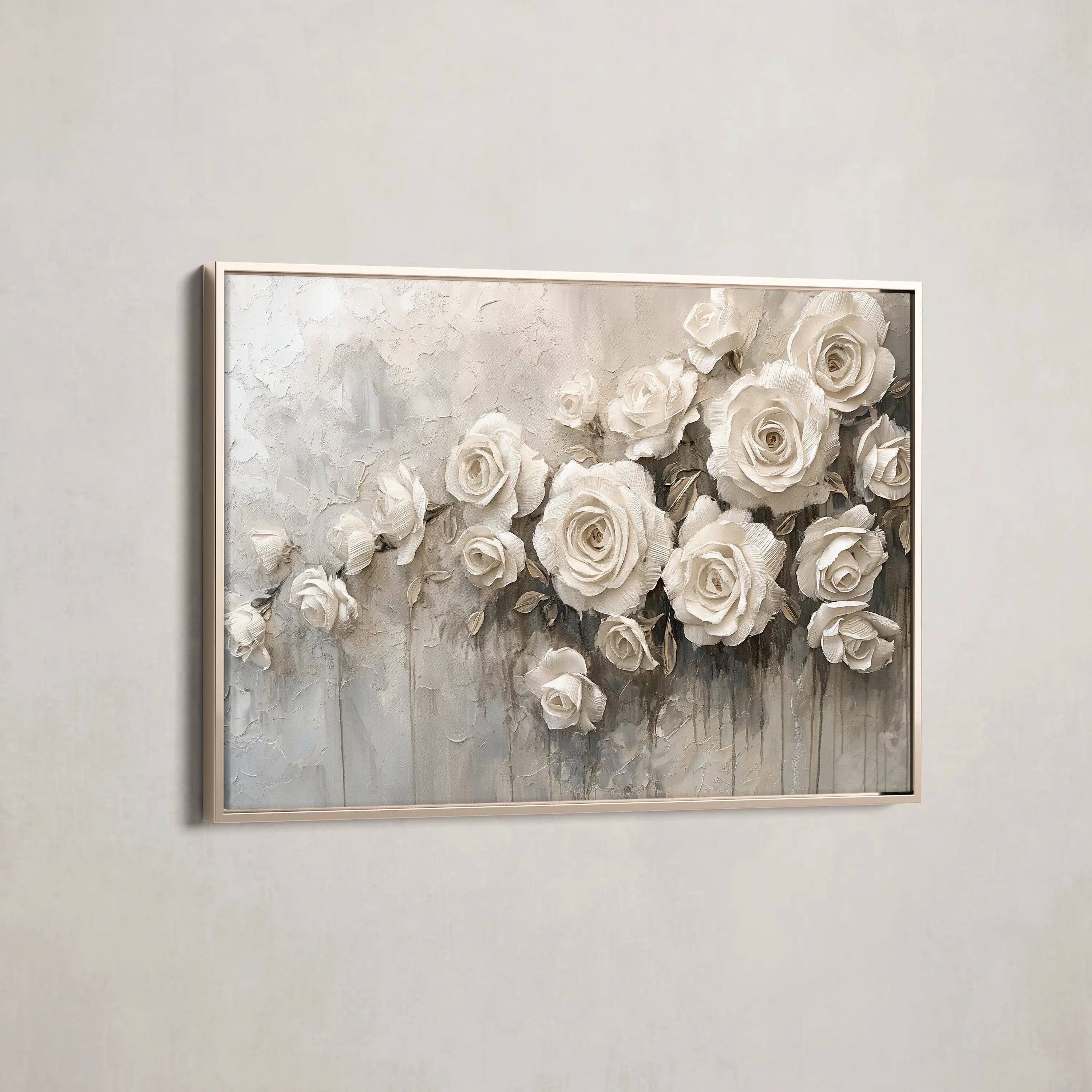 Floral Canvas Wall Art WAD150-F 90 x 60 cm / Stretched on hidden frame