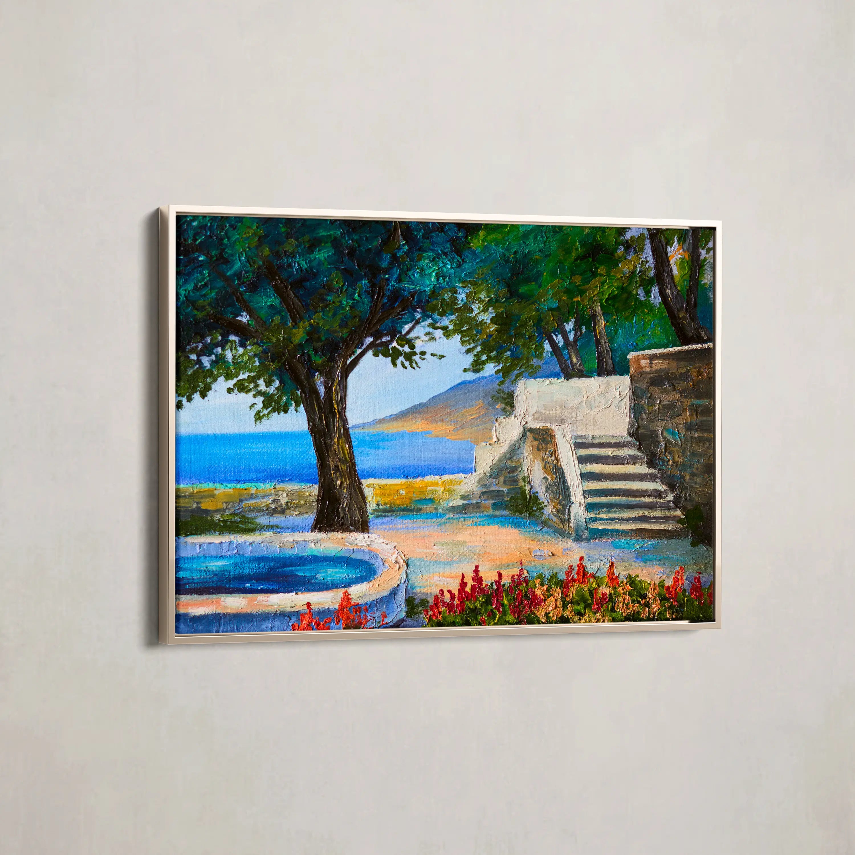 Landscape Canvas Wall Art WAD150-L 90 x 60 cm / Stretched on hidden frame